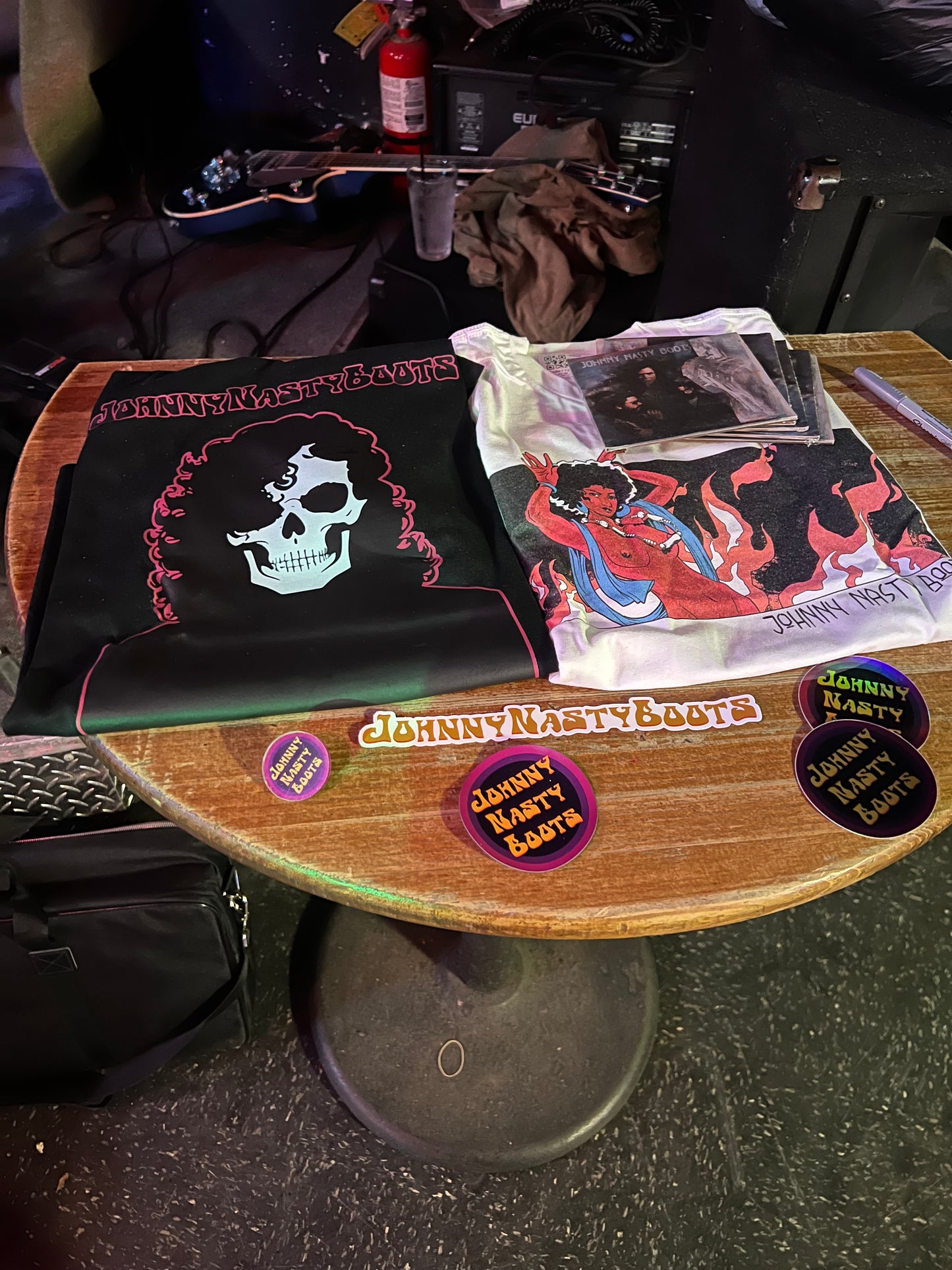 Johnny Nasty Boots - Gypsy Witch White T-Shirt