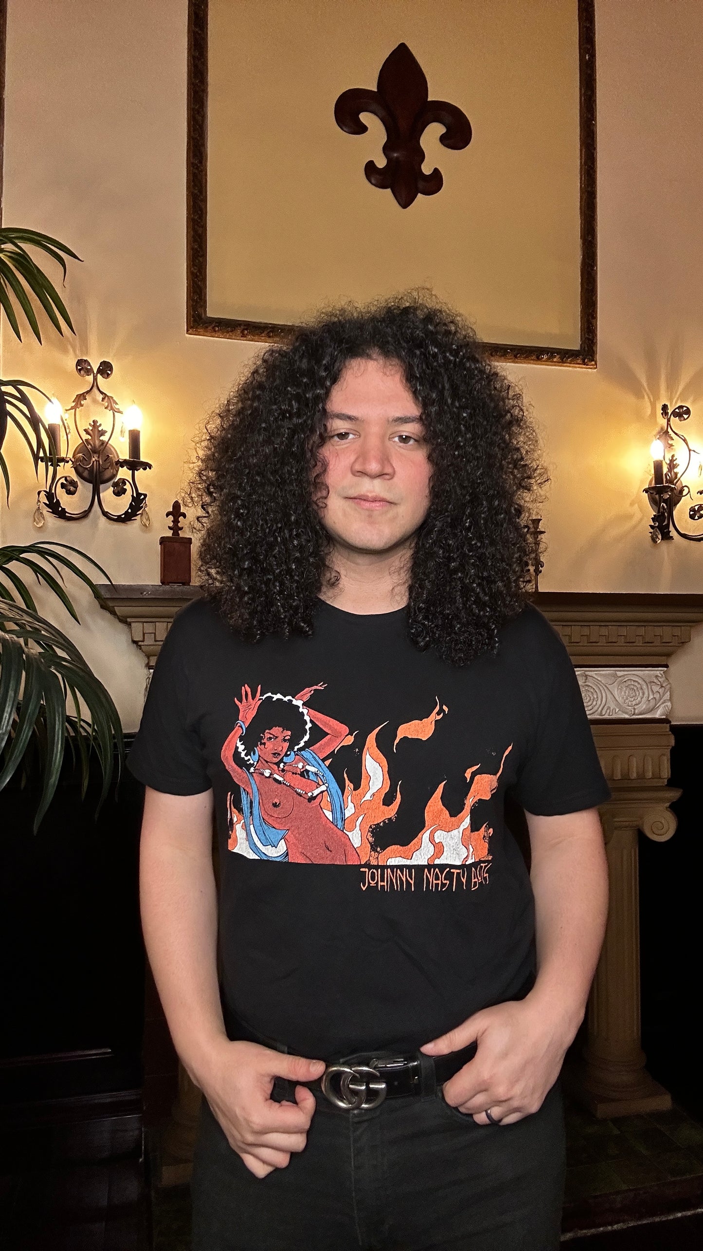 Johnny Nasty Boots - Gypsy Witch Black T-Shirt