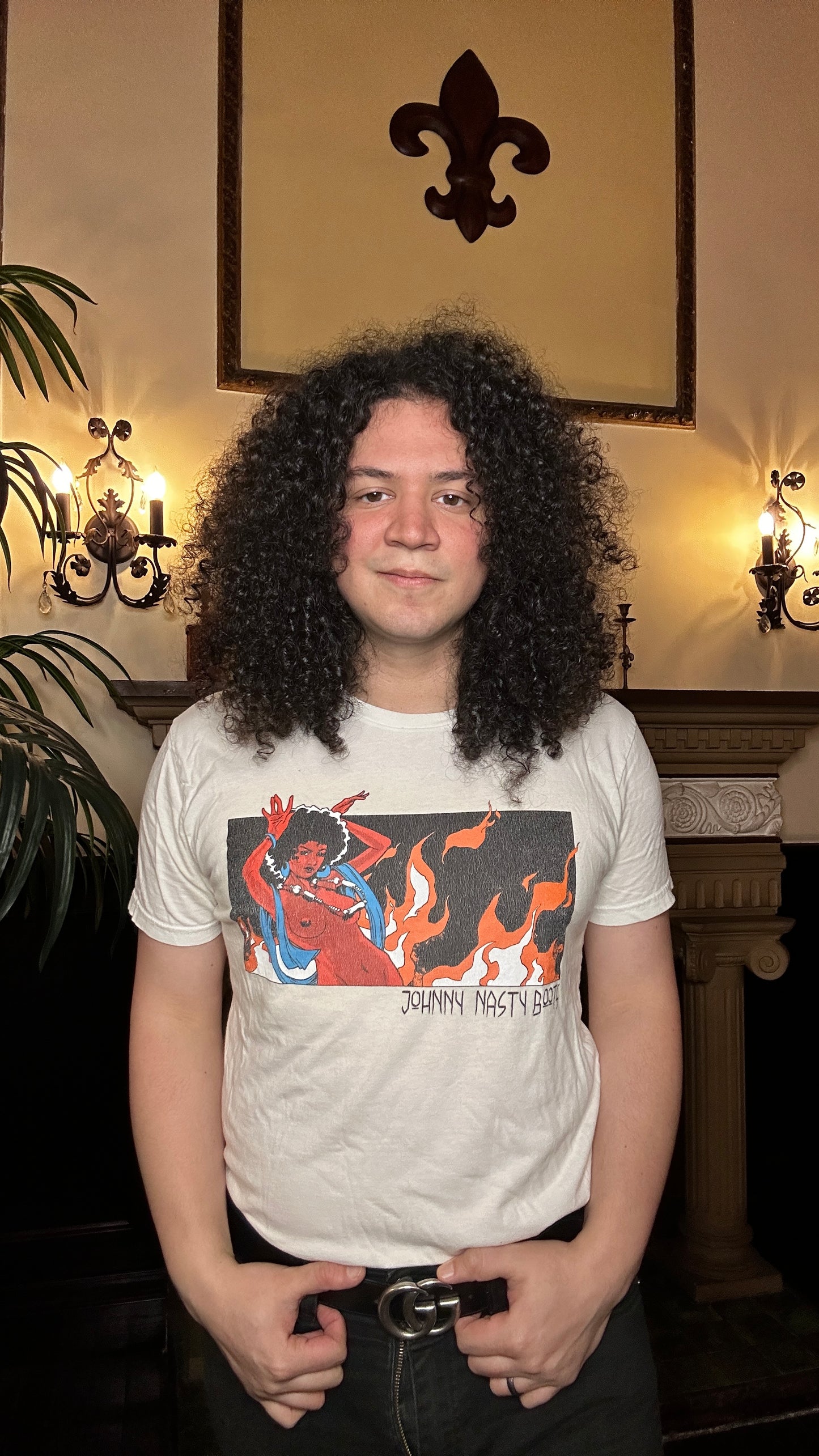 Johnny Nasty Boots - Gypsy Witch White T-Shirt