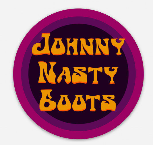 Johnny Nasty Boots - Sticker