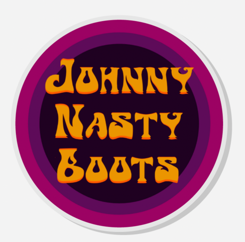 Johnny Nasty Boots - Acrylic Pin